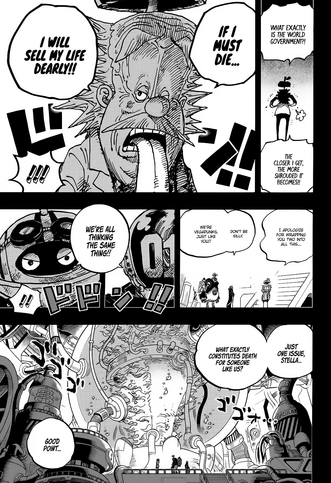 Spoiler Manga One Piece chapter 1125 Sub Indo How To Define Death Part 1 Dendam Kesumat Lucci